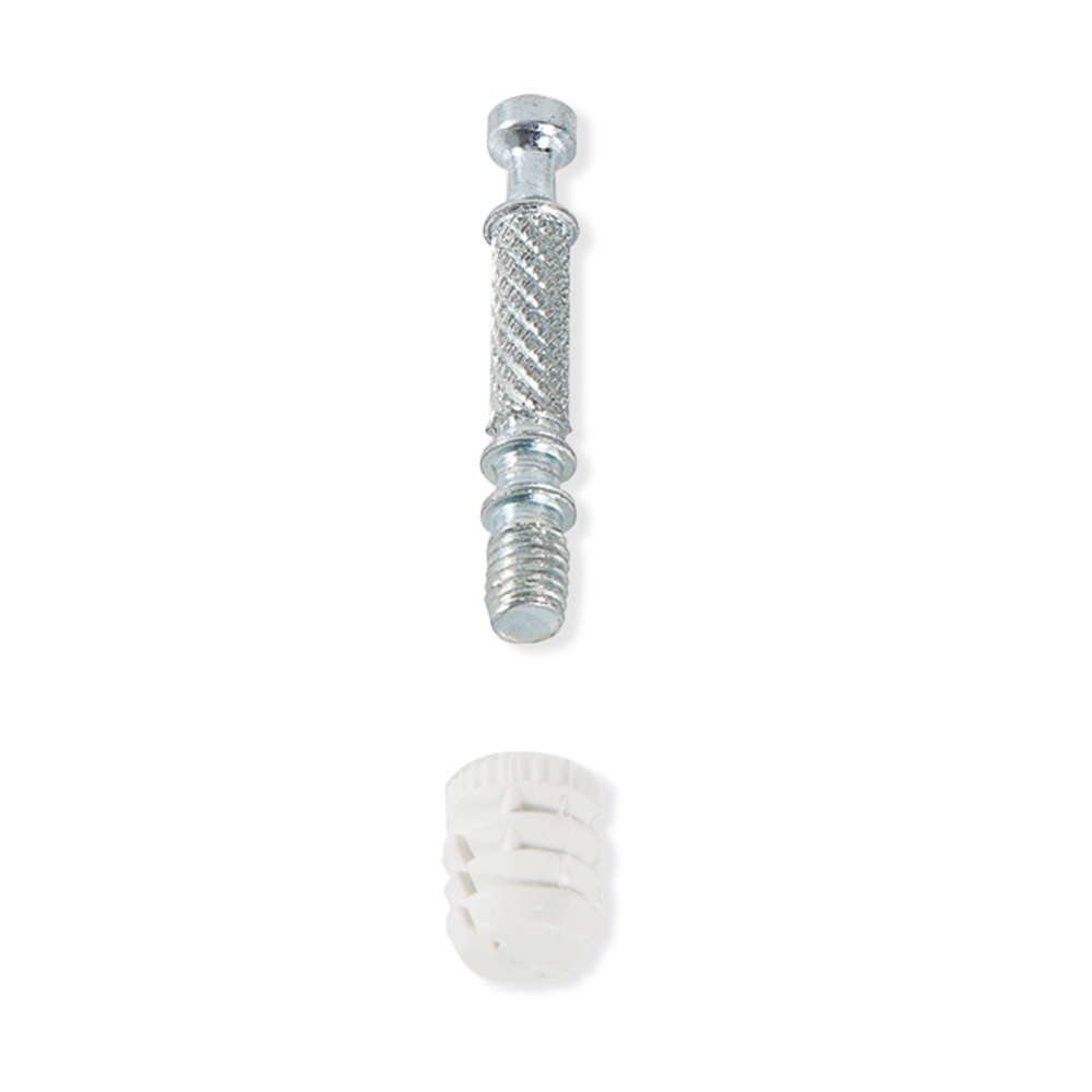SamFix, пластиковая муфта Ø8х10 мм под резьбу М6 (в ленте)/SAM-FIX CHANNELED DIA M6 X 8 X 10 PLS. CH