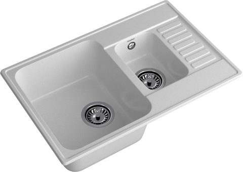 Мойка GranFest QUARZ QW-21K серый