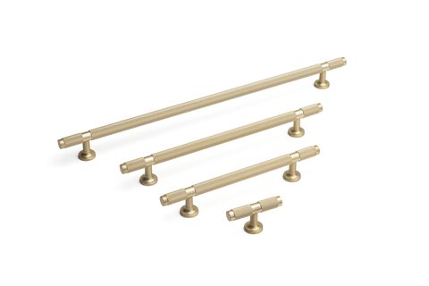 Мебельная ручка SY8996 0192 MM BRASS BRUSHED/HANDLE 0192 MM BRASS BRUSHED