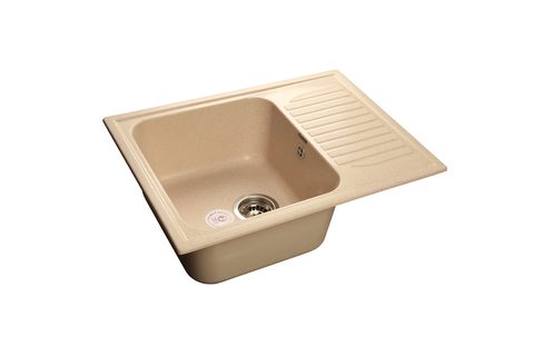 Мойка GRANFEST STANDART GF-S645L  бежевый