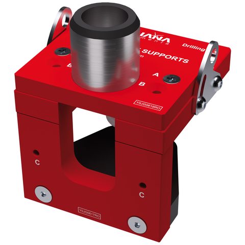 ItaFr Шаблон для сверления Drilling jig SHELF SUPPORTS for panel thk.15-30mm