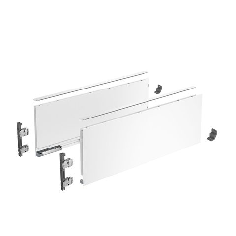 Hettich Боковины для ящиков AVANTECH YOU 500 / 187, правая и левая белый