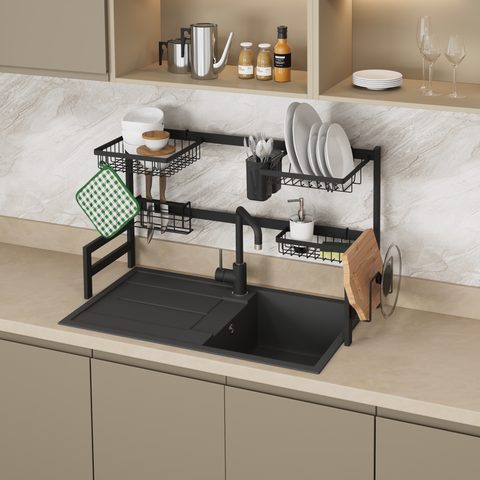 Сушилка внешняя органайзер (средний), 97,5см# Антрацит/Over Sink Organizer (Medium)