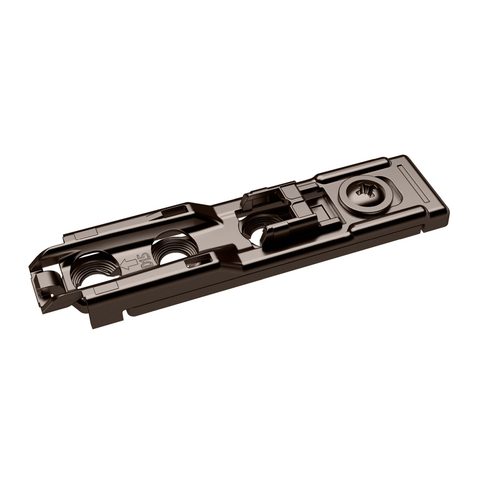 Hettich Линейная монтажная планка под прикручивание петли Sensys obsidian black D1.5mm