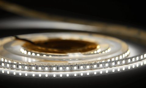 Лента светодиодная AQ LED-LINE 2835 120 LED/м 12V 9,6W/м 8 мм IP20 нейтральный белый 5 м