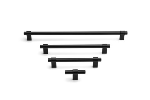 Мебельная ручка SY8770 0416 MM MAT BLACK/HANDLE 0416 MM MAT BLACK