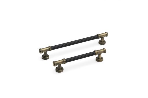 Мебельная ручка SY4665 0320 MM ANT BRASS VIBR MAT - MAT BLACK