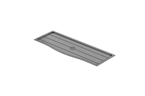 Поднос пластиковый под сушилку 70см, Антрацит#/Plastic Tray 70cm Anthracite#
