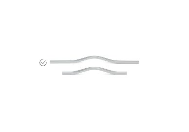 Мебельная ручка SY7050 0288 CR  0288 MM CHRM PLSHD