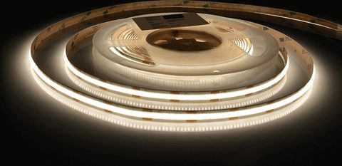 Лента светодиодная AQ LED-LINE COB 480 LED/м 12V 14W/м 8 мм IP20 нейтральный  белый 5 м