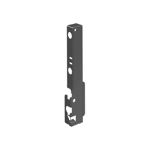 Hettich Соединитель задней стенки InnoTech Atira, 176 мм, правый, антрацит