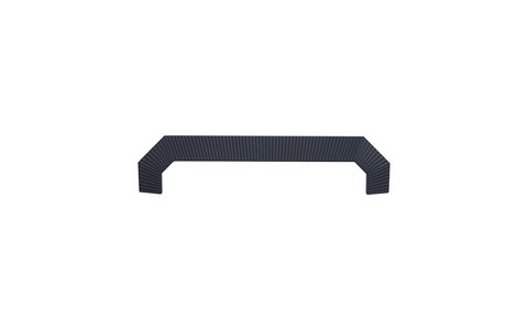 Мебельная ручка A1213 224мм Черный мат PC24/A1213224 PC24