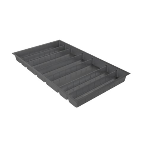 Hettich Лоток пластик для столовых приборов Orgatray 590,470x800 мм, для ящиков IA, антрацит
