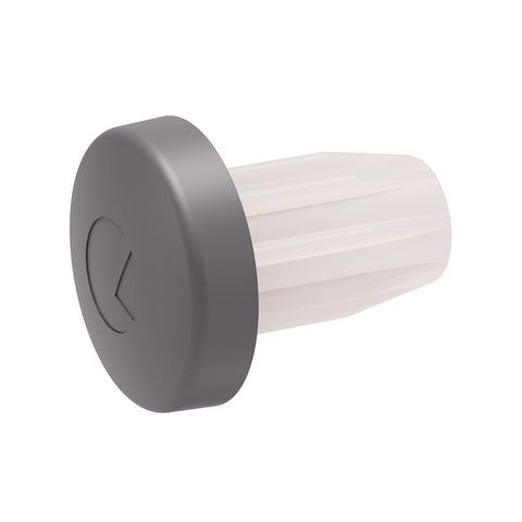 ItaFr Демпфер серый Door stop hole Ø5mm 2-mat. grey 