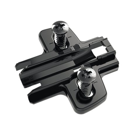 Hettich Монтажная планка c предустан. евровинтами для петли Sensys obsidian D3,0 с регулировкой по в