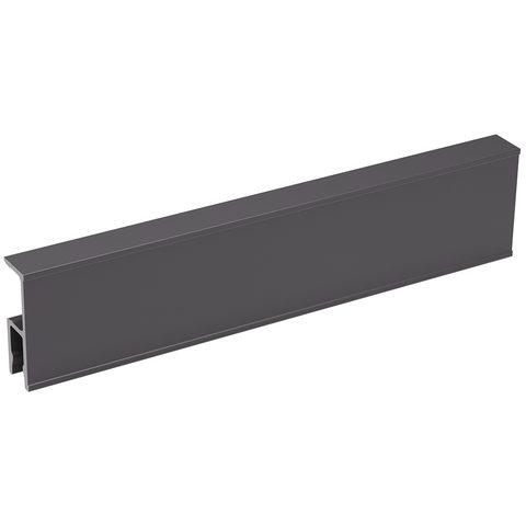 ItaFr Алюминиевый профиль для KIARO LED L.550 мм Aluminium profile for KIARO LED L.550mm Gunmetal V5