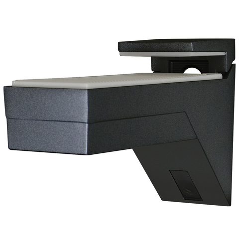 ItaFr Полкодержатель KALABRONE 1 пара  8÷30 мм черный матовый  Shelf support KALABRONE (1 pair) 8÷30