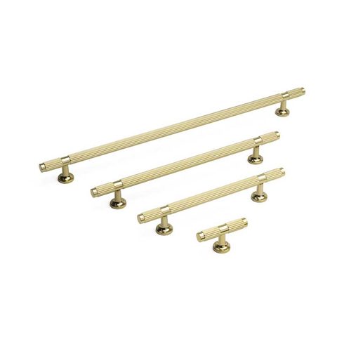 Мебельная ручка SY8998 0192 MM BRASS BRUSHED/HANDLE 0192 MM BRASS BRUSHED