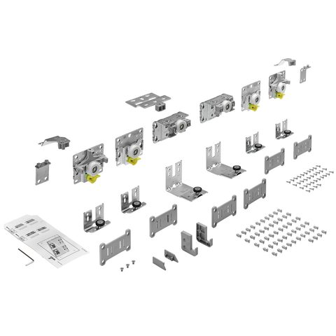 Hettich Комплект TL-LH для 3-х дверного шкафа,  50кг, ЕВ32-42