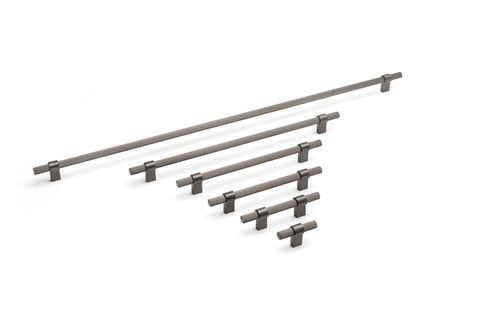 Мебельная ручка SY8990 1024 MM BLACK BRUSHED NICKEL/HANDLE 1024 MM BLACK BRUSHED NICKEL