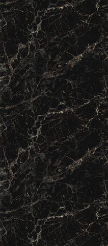 Ультрадекор Столешница 4200*600*38мм Мрамор марквина Черный Gloss R9