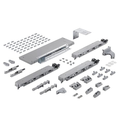 Hettich Демпфер Silent System для TL-XL,3 дверный шкаф, для стандартного профиля