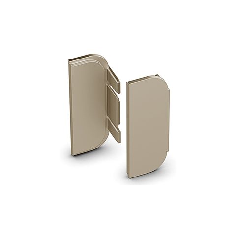 Hettich Заглушки для Canis C, B23mm, H64mm, цвет-нержавейка