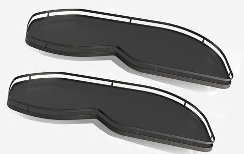 Kessebohmer Полки LeMans II ARENAplus style для фасада 600 мм, антрацит, правый