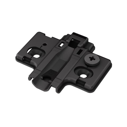 Монтажная планка для MASTER/ IMPRO / INVO 3D 5мм, черная/5MM ADJUSTABLE MOUNTING PLATE BLACK