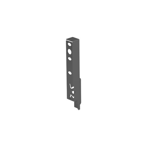 Hettich Соединитель задней стенки для ArchiTech 186, левый, антрацит