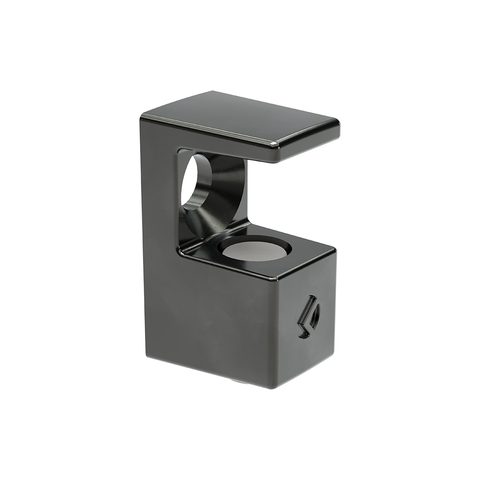 ItaFr Полкодержатель для стекл.полок,черный GRACE glass support screw hole f.5 6mm black Nk