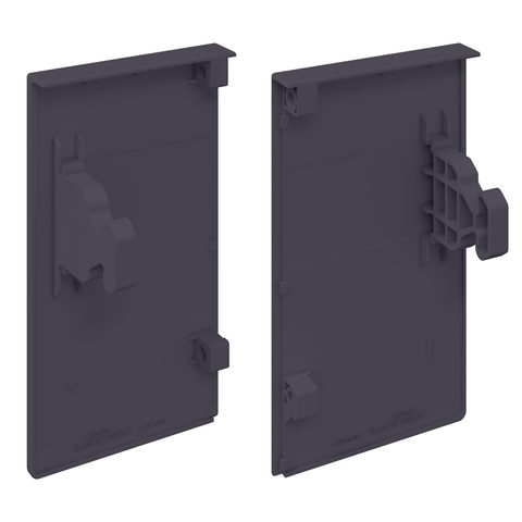 SMARTFLOW/ Держатель передней панели/ антрацит/FLOW FRONT PANEL HOLDER 106 ANTHRACITE