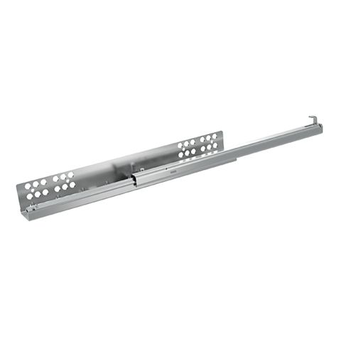 Hettich Направляющая Quadro 25 с функцией Stay Close, NL400, части выдвиж, насадн монт,  EB20, левая